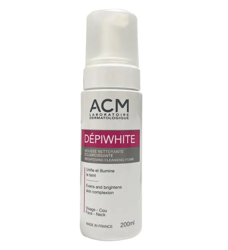 ACM DEPIWHITE MOUSSE NETTOYANTE ECLAIRCISSANTE 200ML