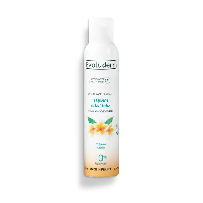 EVOLUDERM DEODORANT MONOI A LA FOLIE EFFICACITE 24H 200ML