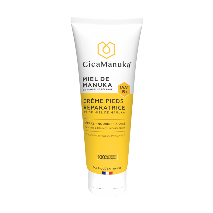 CICAMANUKA MIEL DE MANUKA IAA 15+ CREME PIEDS REPARATRICE 75ML