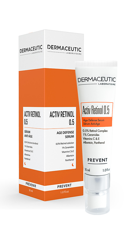DERMACEUTIC ACTIV RETINOL 0.5 SERUM ANTI AGE AVANT 45 ANS 30 ML