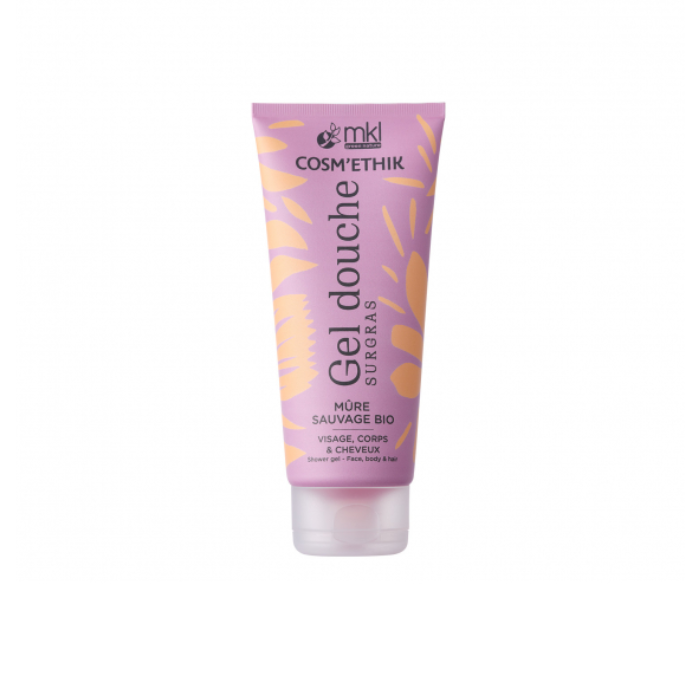 MKL COSMETHIK GEL DOUCHE SURGRAS MURE SAUVAGE BIO 1L
