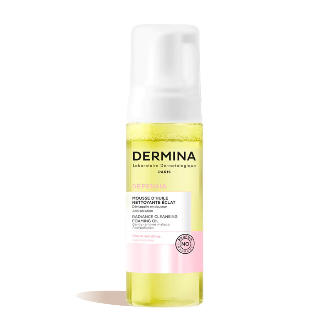 DERMINA DEFENSIA MOUSSE D'HUILE NETTOYANTE ECLAT 150 ML