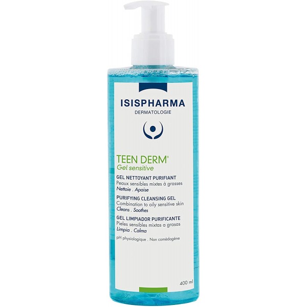 ISISPHARMA TEEN DERM GEL SENSITIVE 400 ML