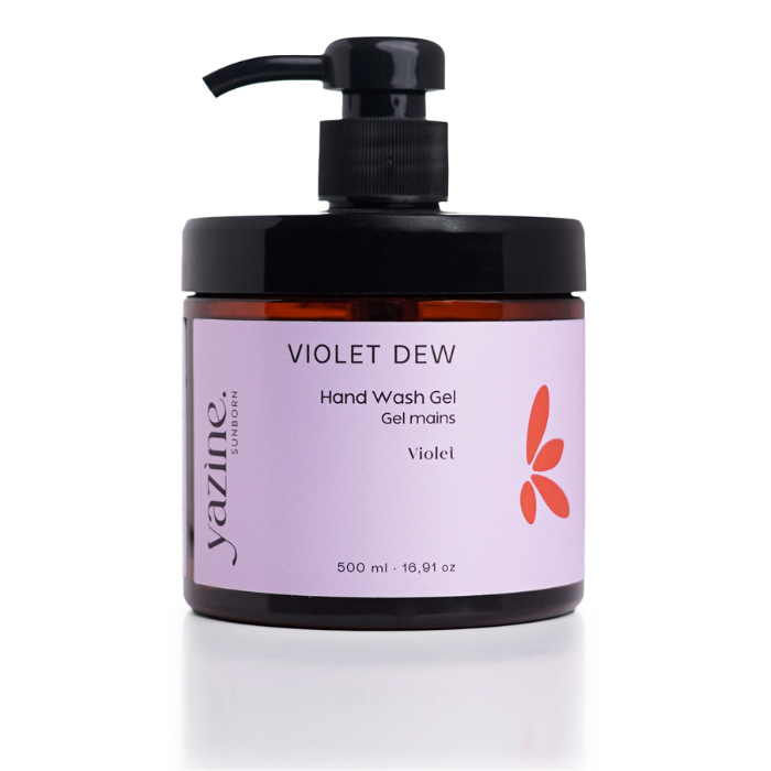 YAZINE SUNBORN VIOLET DEW GEL MAINS VIOLET 500 ML