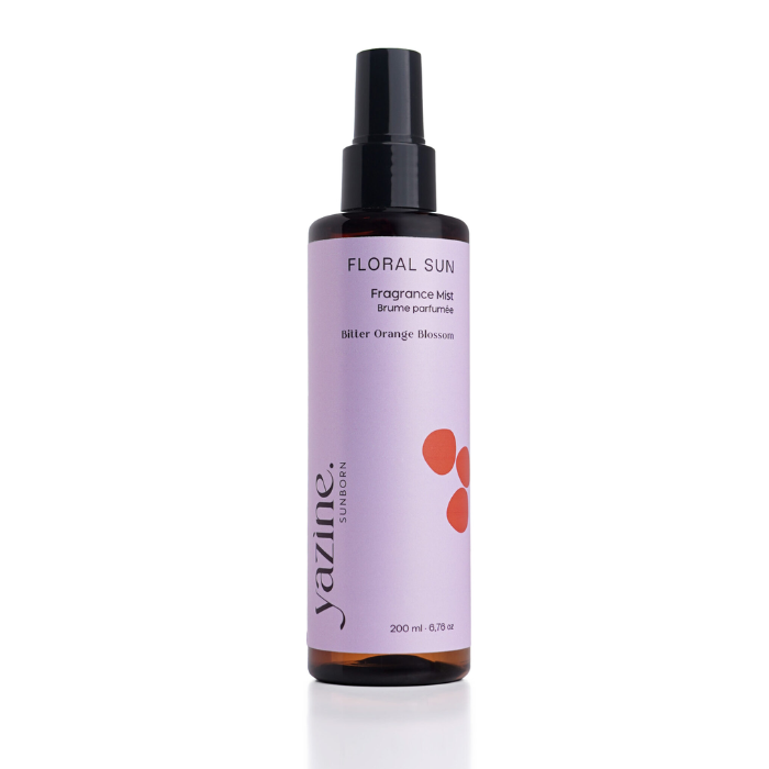 YAZINE SUNBORN FLORAL SUN BRUME PARFUMEE FLEUR D ORANGER AMERE 200 ML