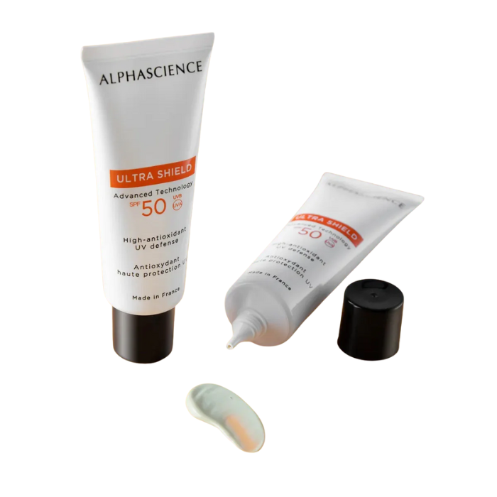ALPHASCIENCE ULTRA SHIELD TECHNOLOGIE AVANCEE SPF 50 ANTIOXYDANT 40ML
