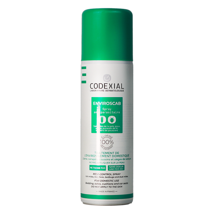 CODEXIAL ENVIROSCAB AEROSOL ANTIPARASITAIRE 200 ML