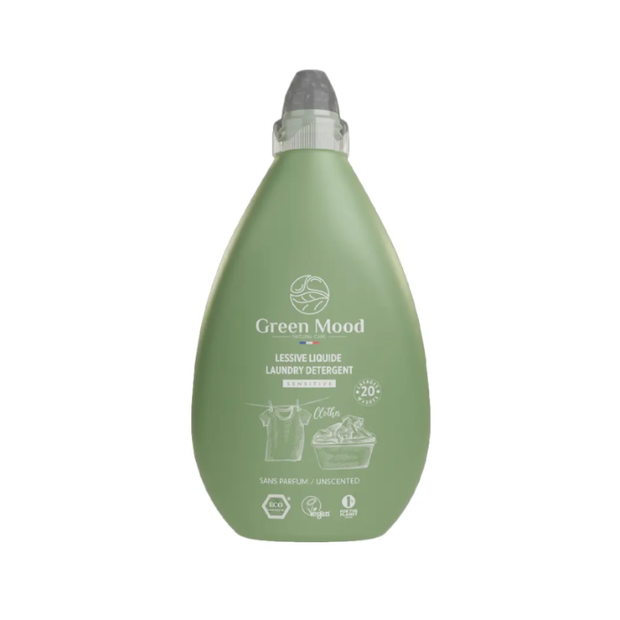 GREEN MOOD LIQUIDE LESSIVE SENSITIVE 1000ML