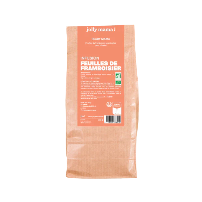 JOLLY MAMA INFUSION FEUILLES DE FRAMBOISIER 26 G