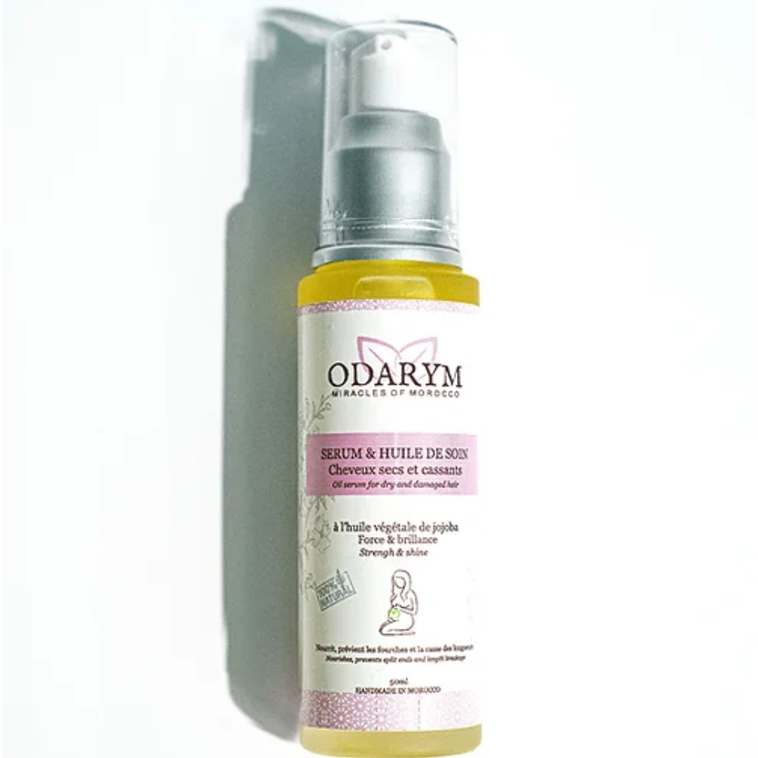 ODARYM SERUM ET HUILE DE SOIN CHEVEUX SECS ET CASSANTS A L'HUILE VEGETALE DE JOJOBA 50 ML FEMME ENCEINTE
