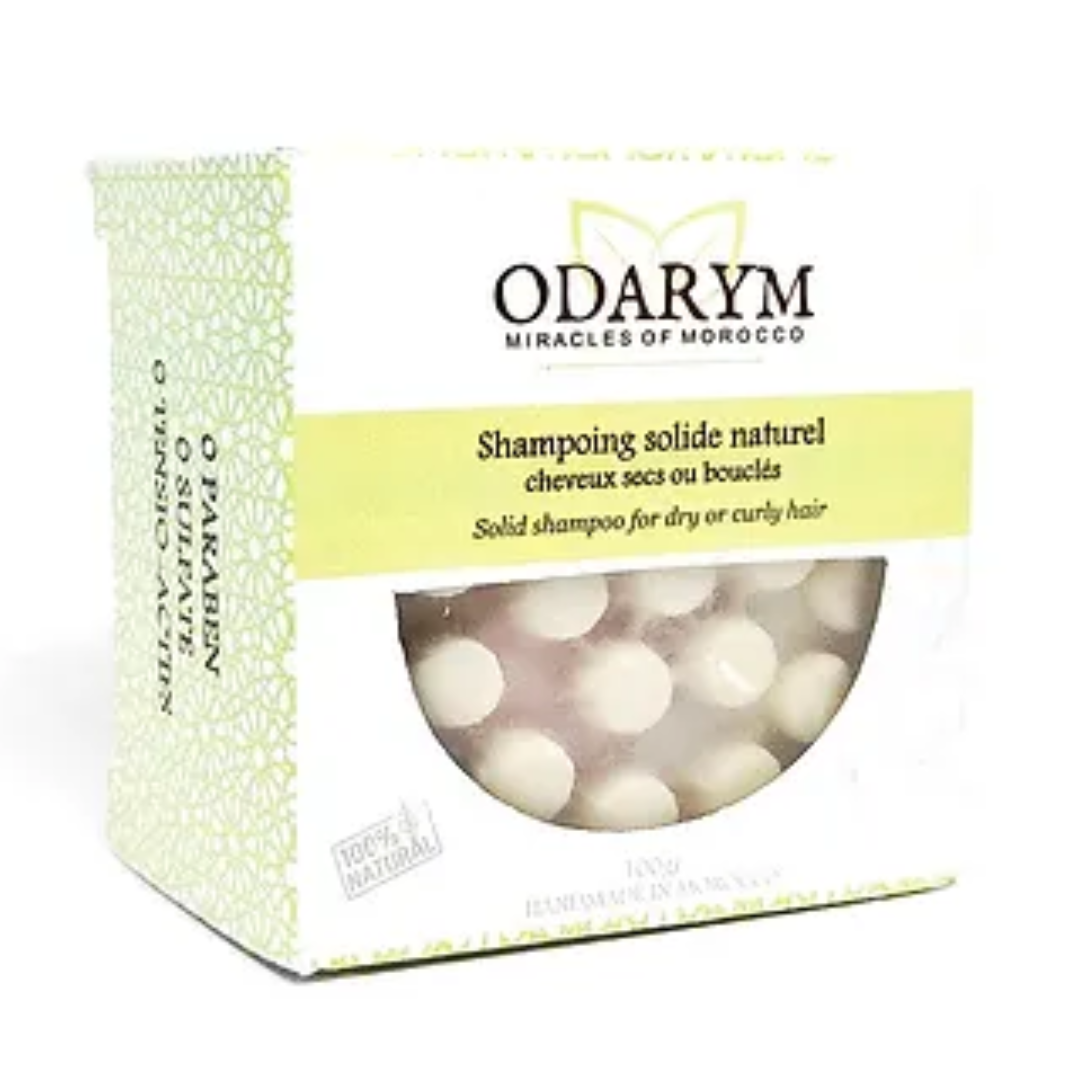 ODARYM SHAMPOOING SOLIDE NATUREL CHEVEUX SECS OU BOUCLES 100 G