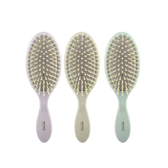 BETER NATURAL FIBER BROSSE PNEUMATIQUE AVEC BASE AMOVIBLE POILS EN BOIS REF 03301