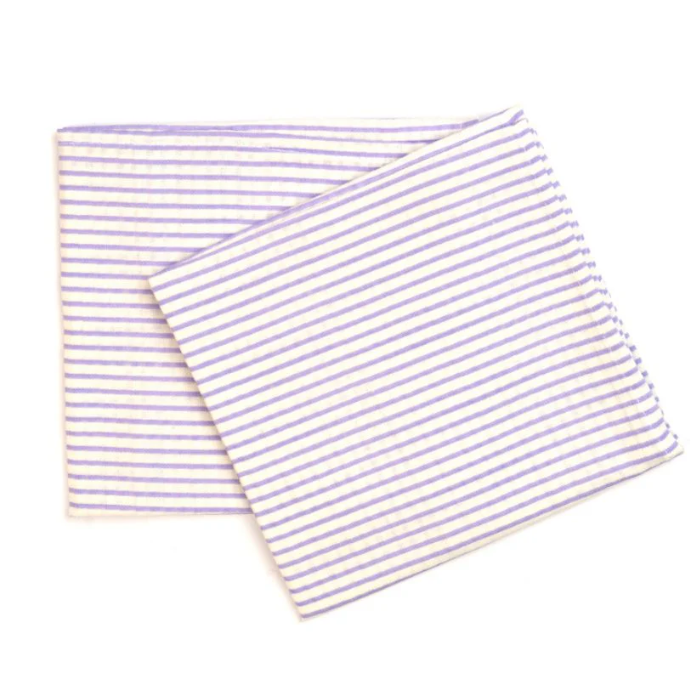 BAMBIDOU LOT 2 BAVOIRS EPAULE MINI LANGE CARREAUX VIOLET