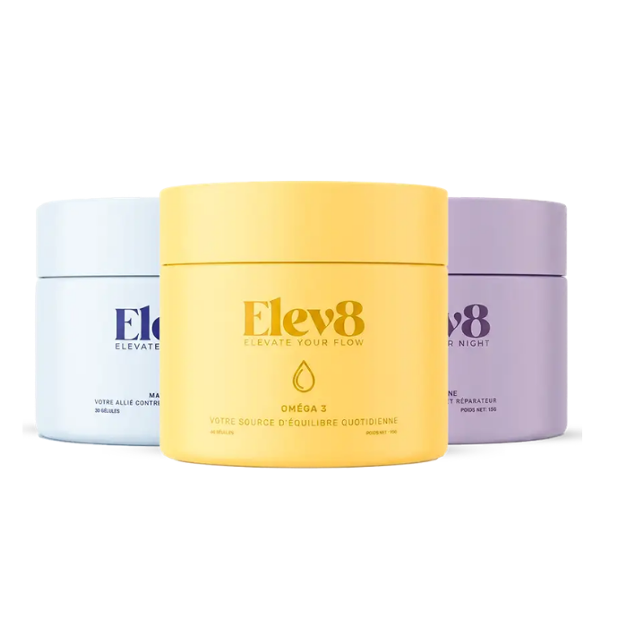 ELEV8 PACK SOMMEIL MAGNESIUM MELATONINE ET OMEGA3