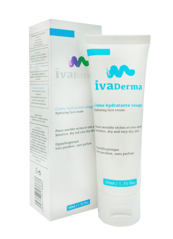 IVADERMA CREME HYDRATANTE VISAGE 50mL
