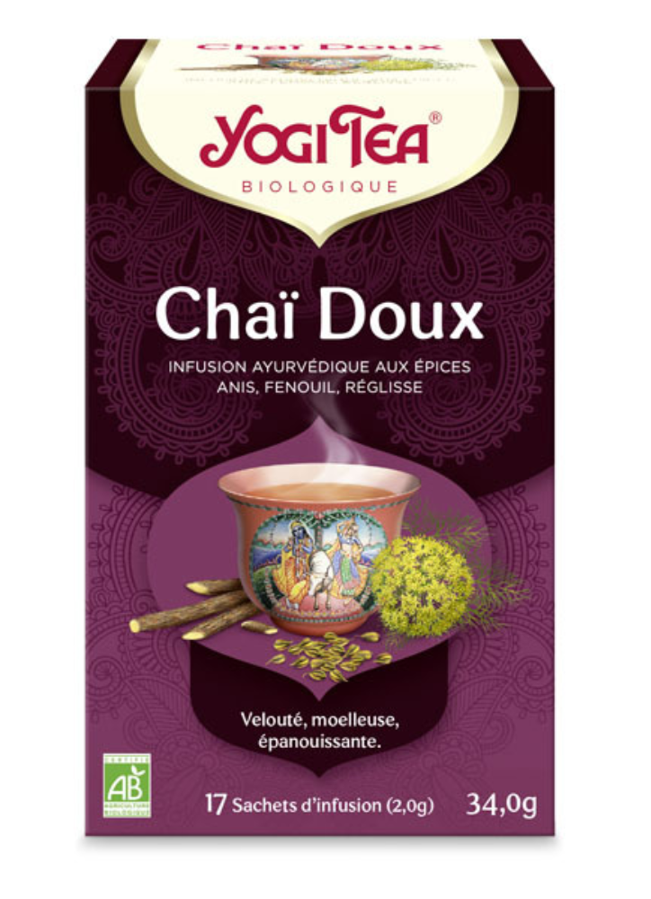 YOGI TEA INFUSION CHAI DOUX 17 SACHETS