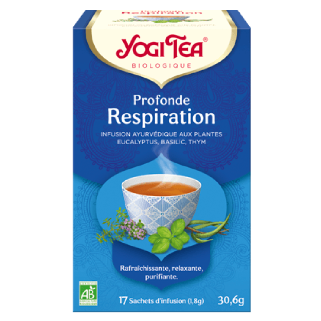 YOGI TEA PROFONDE RESPIRATION 17 SACHETS