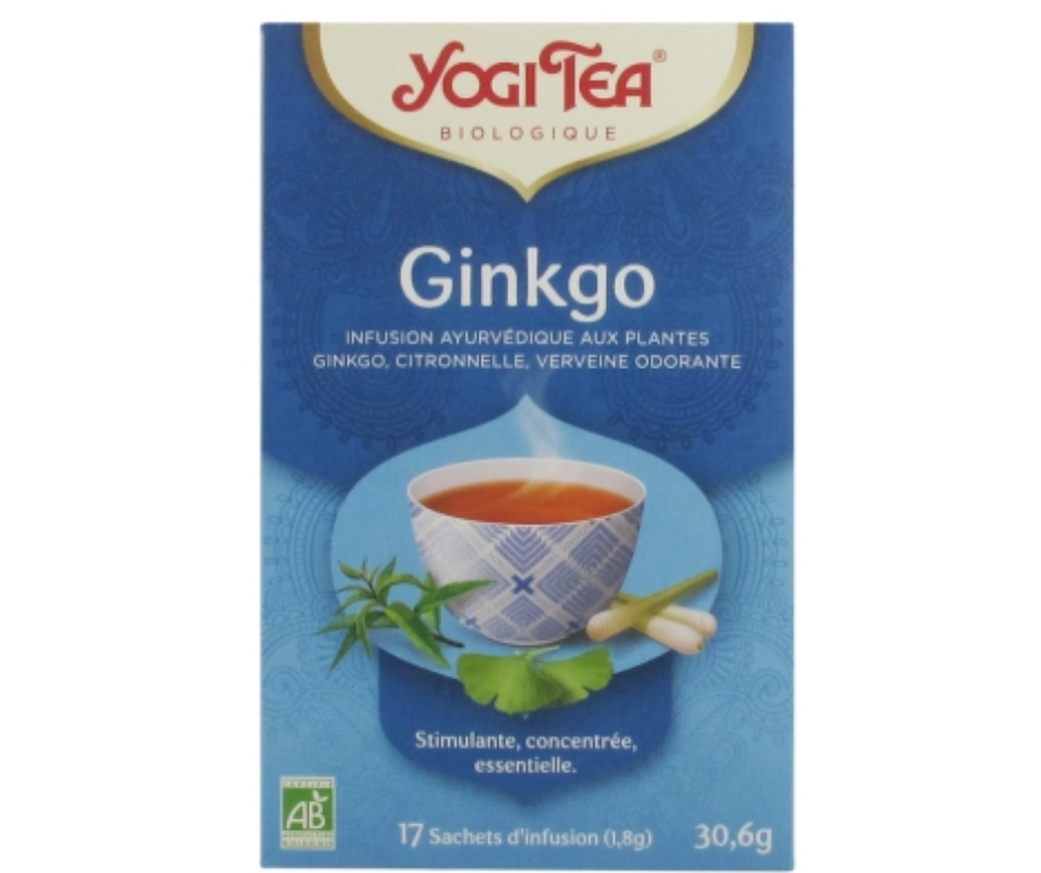 YOGI TEA GINKGO BIO 17 SACHETS
