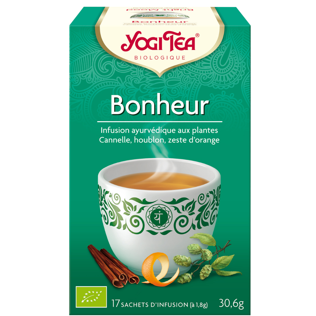 YOGI TEA BONHEUR 17 SACHETS