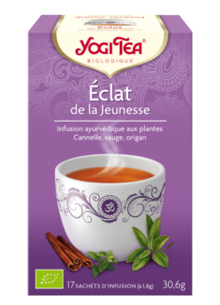 YOGI TEA ECLAT DE LA JEUNESSE 17 SACHETS