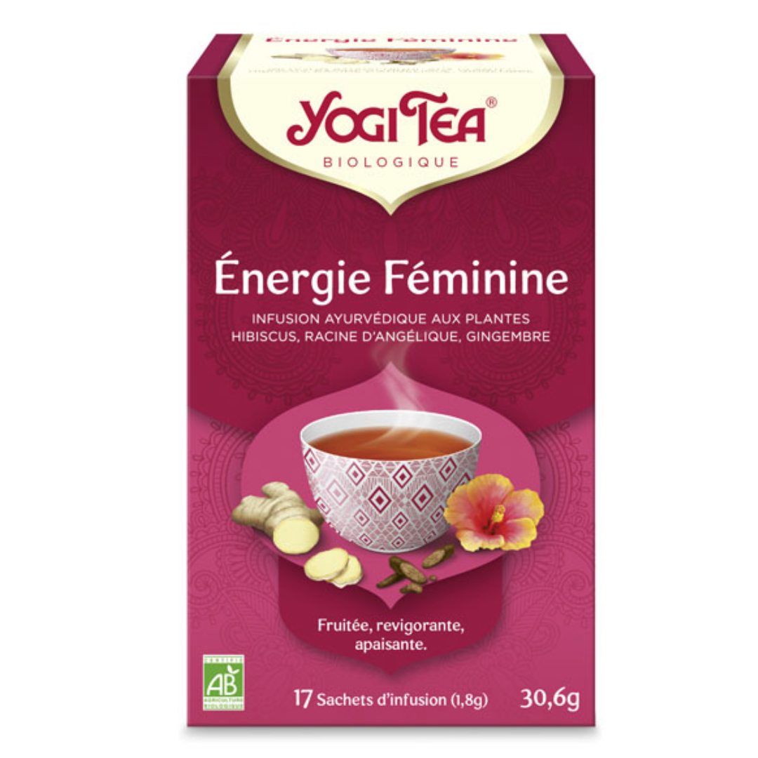 YOGI TEA ENERGIE FEMININE 17 SACHETS