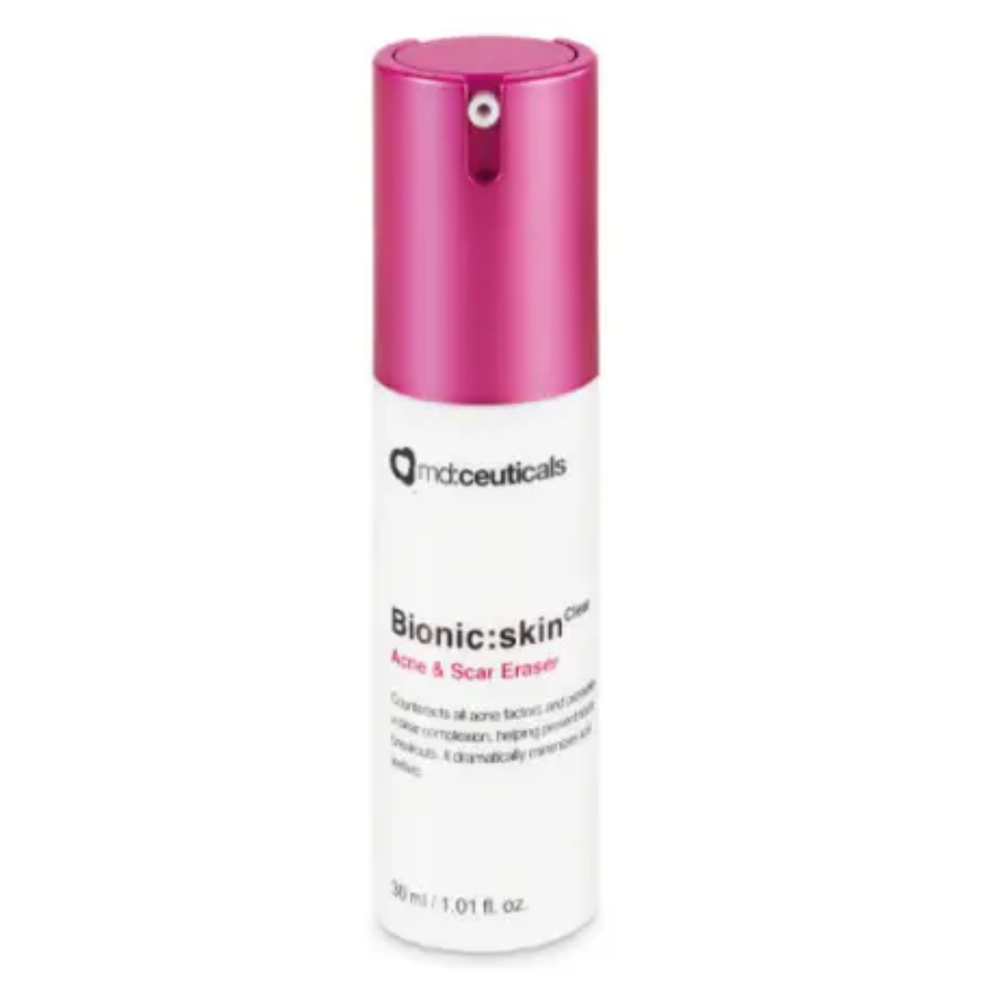 MD CEUTICALS BIONIC SKIN CLEAR ACNE SCAR ERASAR CREME 30 ML