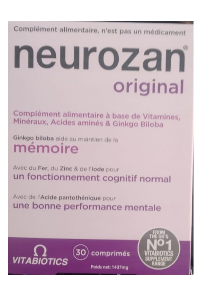 VITABIOTICS: NEUROZAN ORIGINAL 30 COMPRIMES