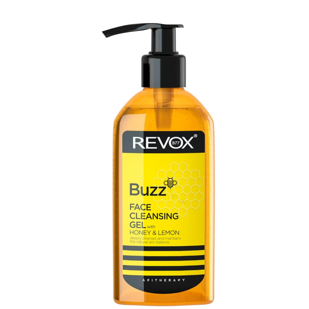 REVOX B77 BUZZ GEL NETTOYANT VISAGE MIEL ET CITRON 180 ML