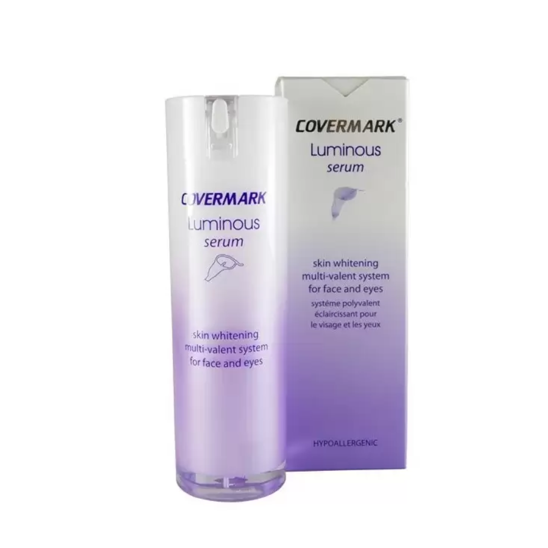 COVERMARK LUMINOUS SERUM SYSTEME POLYVALENT ECLAIRCISSANT POUR VISAGE ET YEUX 20 ML