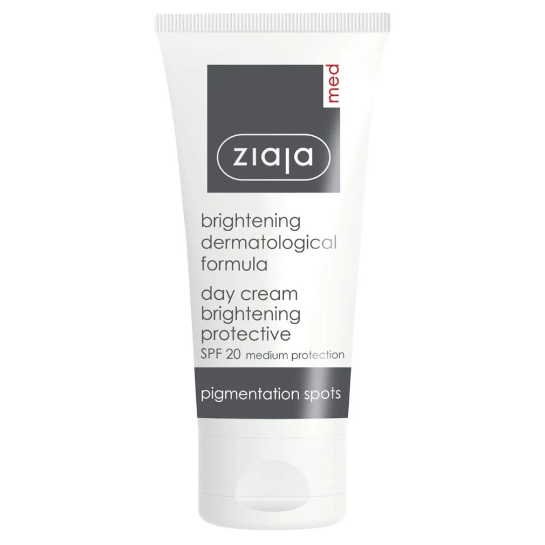 ZIAJA MED CREME JOUR ECLAIRCISSANTE DEPIGMENTANTE SPF 20 50 ML