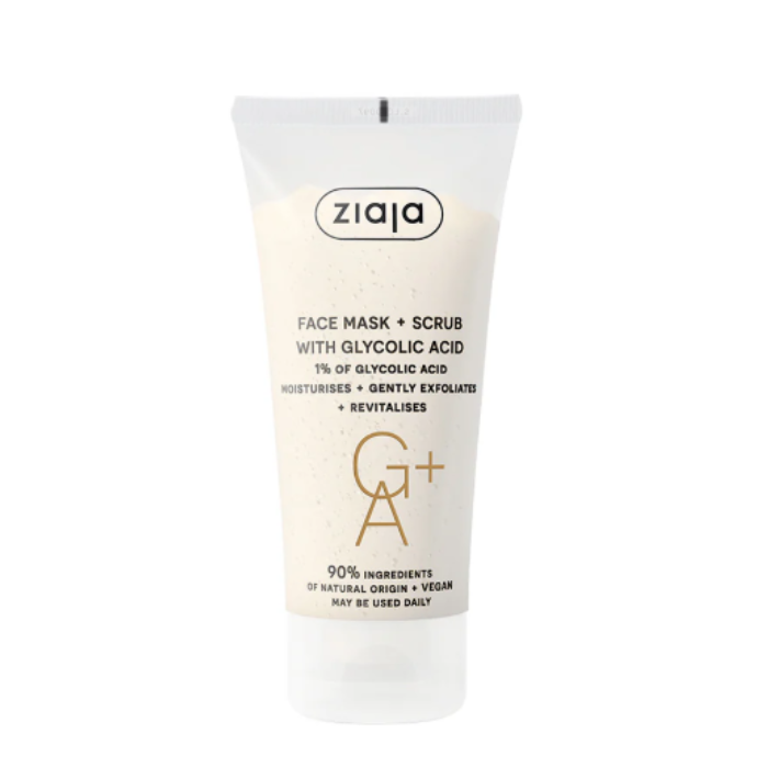 ZIAJA GA+ MASQUE + GOMMAGE A L'ACIDE GLYCOLIC 1% GA 55ML