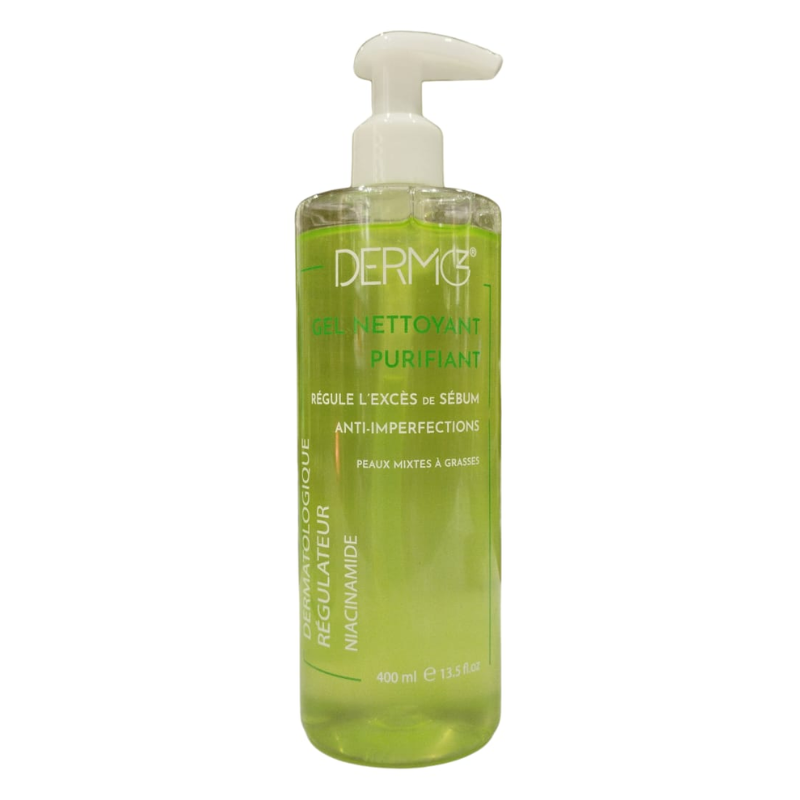 DERMO Z GEL NETTOYANT PURIFIANT 400 ML