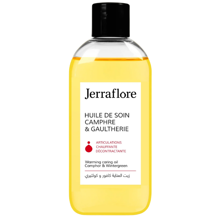 JERRAFLORE HUILE DE SOIN CAMPHRE ET GAULTHERIE 100 ML