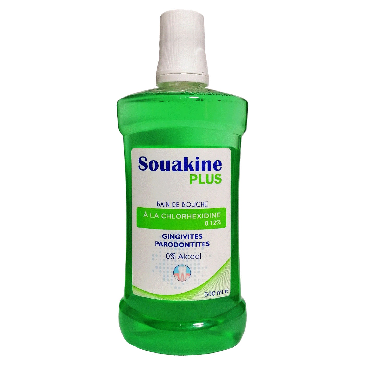 DERMO SOIN SOUAKINE PLUS BAIN DE BOUCHE 500 ML