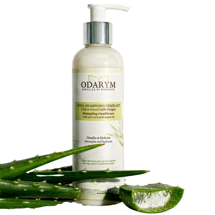 ODARYM APRES SHAMPOING DEMELANT A L'ALOE VERA ET HUILE D'ARGAN 250 ML