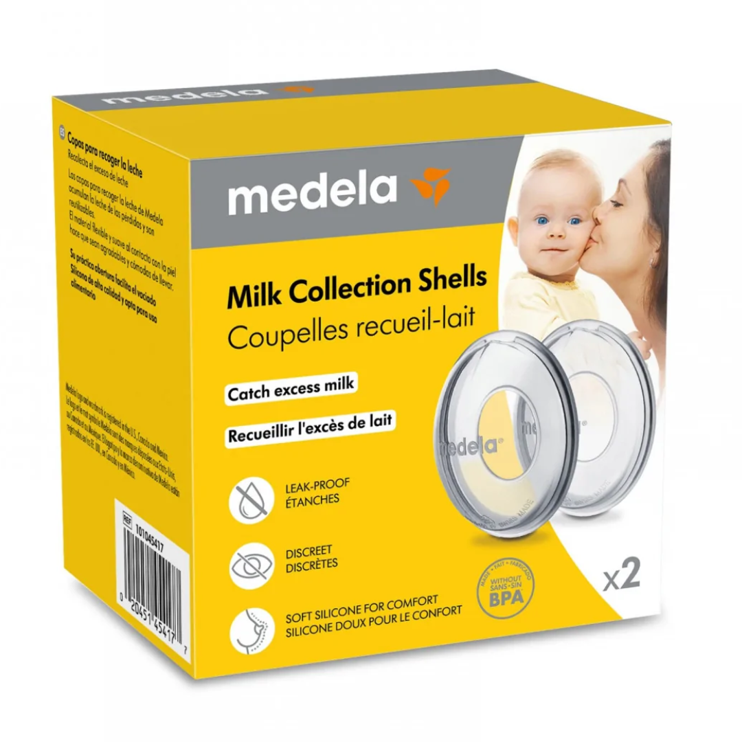 MEDELA COQUILLE DE RECUEIL DE LAIT x2
