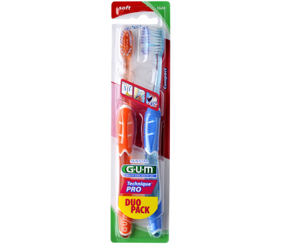 GUM BAD TECHNIQUE PRO SOFT PACK DUO 1525