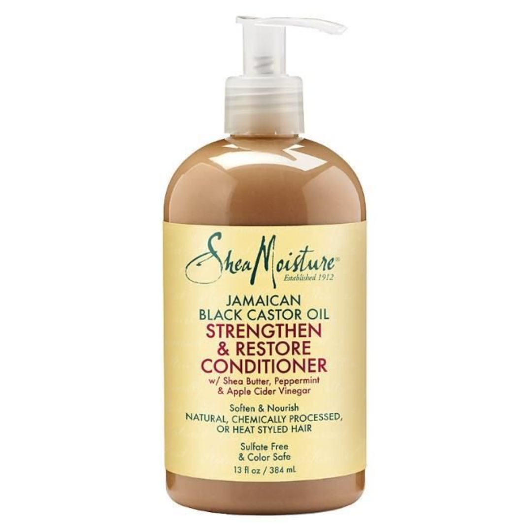 SHEA MOISTURE JAMAICAN BLACK CASTOR OIL STRENGHTEN ET RESTORE CONDITIONER 384 ML