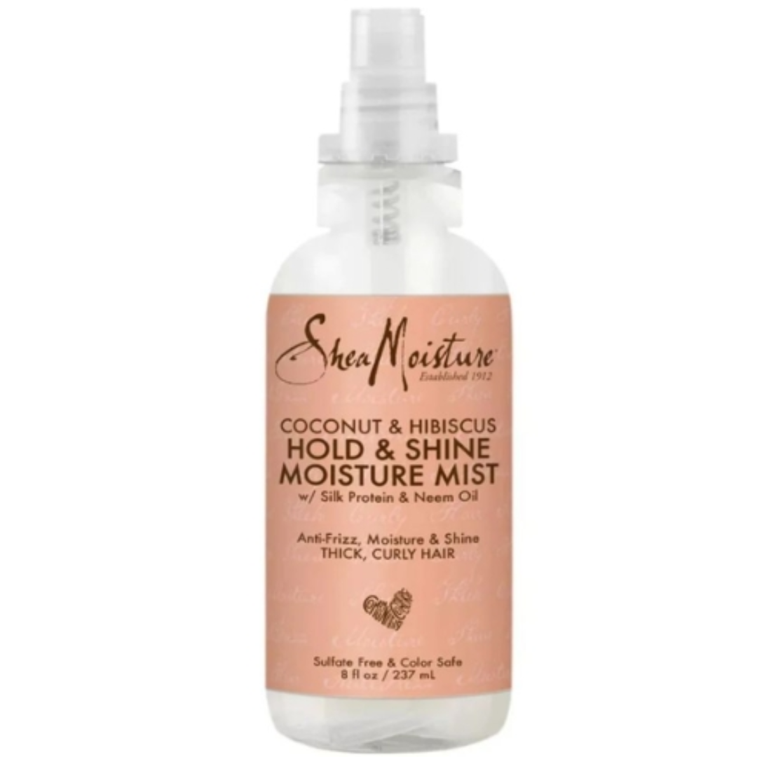 SHEA MOISTURE COCONUT ET HIBISCUS HOLD AND SHINE MOISTURE MIST 237 ML