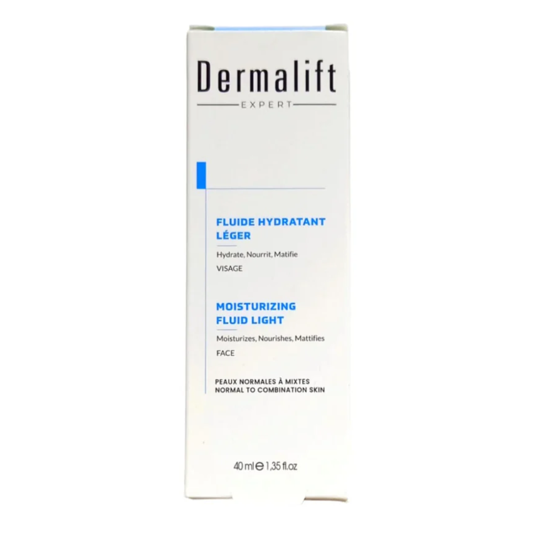 DERMALIFT FLUIDE HYDRATANT LEGER PEAUX MIXTES 40 ML
