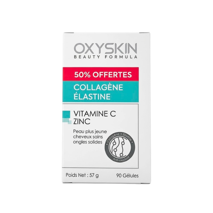 OXYSKIN COLLAGENE ELASTINE 60 GELULES + 30 GELULES OFFERTS