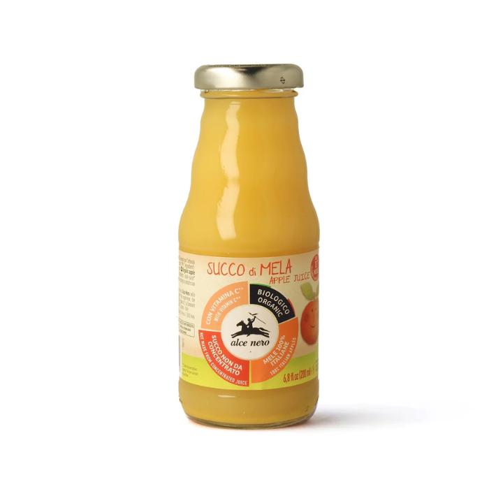 ALCE NERO JUS DE POMME BIO POUR BEBE 200 ML