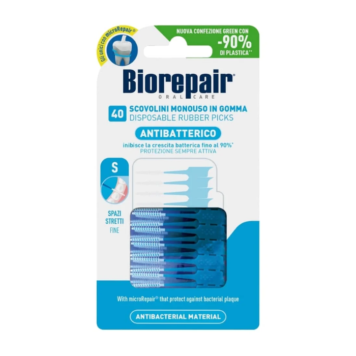 BIOREPAIR BROSSETTE INTERDENTAIRE JETABLES 40 PIECES TAILLE S