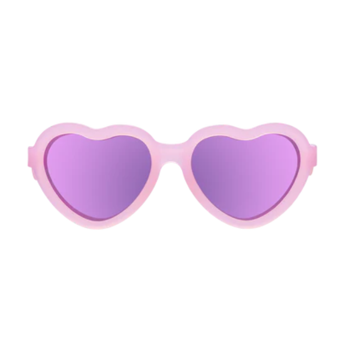 BABIATORS LUNETTE SOLAIRE POLARIZED COEURS VERRES MIROIR VIOLETTES AGE 0-2 ANS