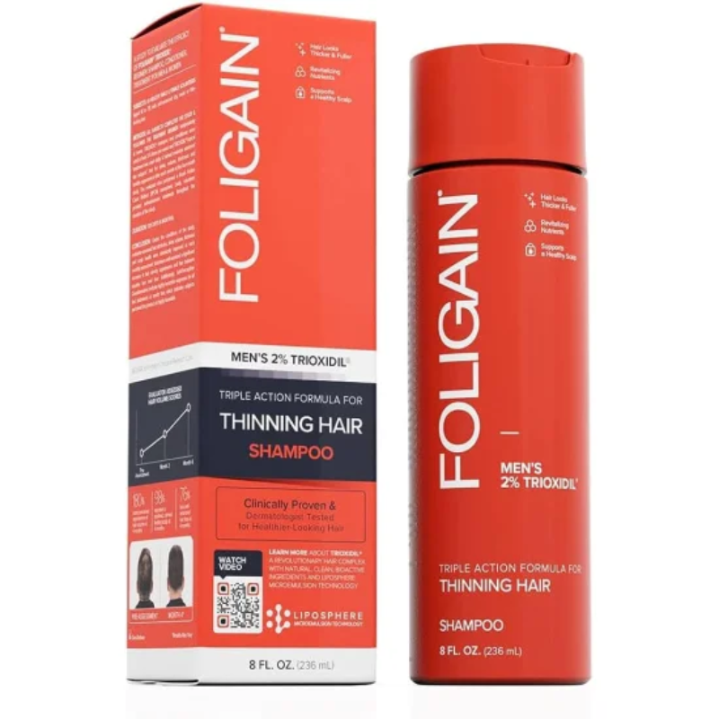FOLIGAIN SPRAY VOLUMATEUR TRIPLE ACTION HOMME 10% TRIOXIDIL 59 ML