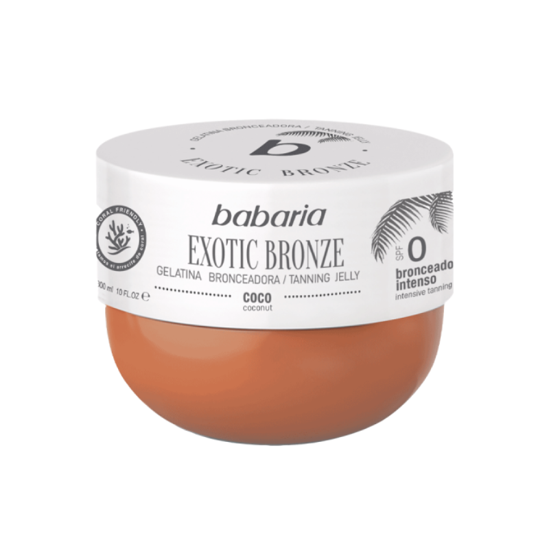 BABARIA EXOTIC BRONZE CREME BRONZANTE A LA NOIX DE COCO SPF 0 300 ML