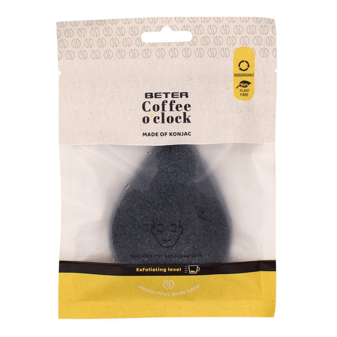 BETER COFFEE O CLOCK EPONGE FACIALE DE KONJAC REF 22046