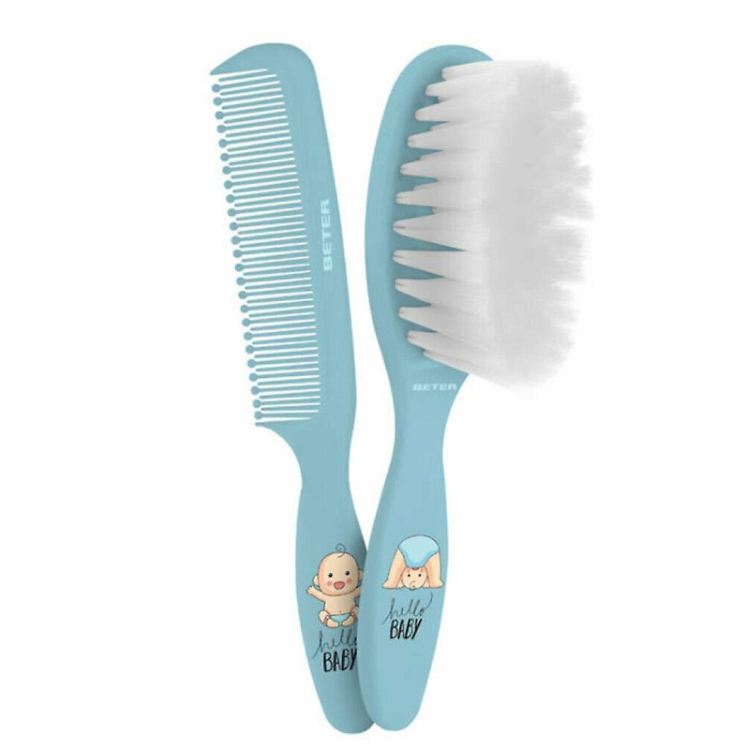 BETER MINICURE BROSSE ET PEIGNE POUR BEBE EXTRA SOFT BETER 0004