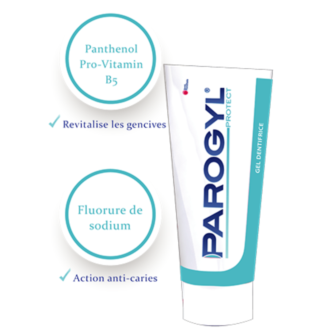 PAROGYL PROTECT GEL DENTIFRICE 75 ML
