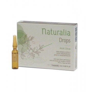 NATURALIA DROPS AHA OLIVE EFFET REGENERANT 5 AMPOULES 2 ML